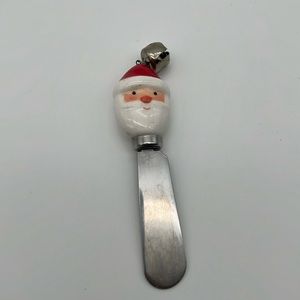 Vintage, Santa cheese spreader butter, knife